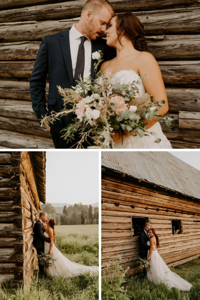 Golden BC intimate wedding.  An Elopement ontop of Canadas highest elevated wedding venue, Kicking Horse Resort in Golden BC Canada.  A beautiful summer wedding in the rocky mountains